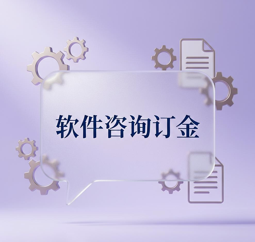 软件咨询订金